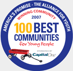 2005 100 Best Communities for Young People Award