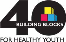 40 Building Blocks of a Strong Community Logo